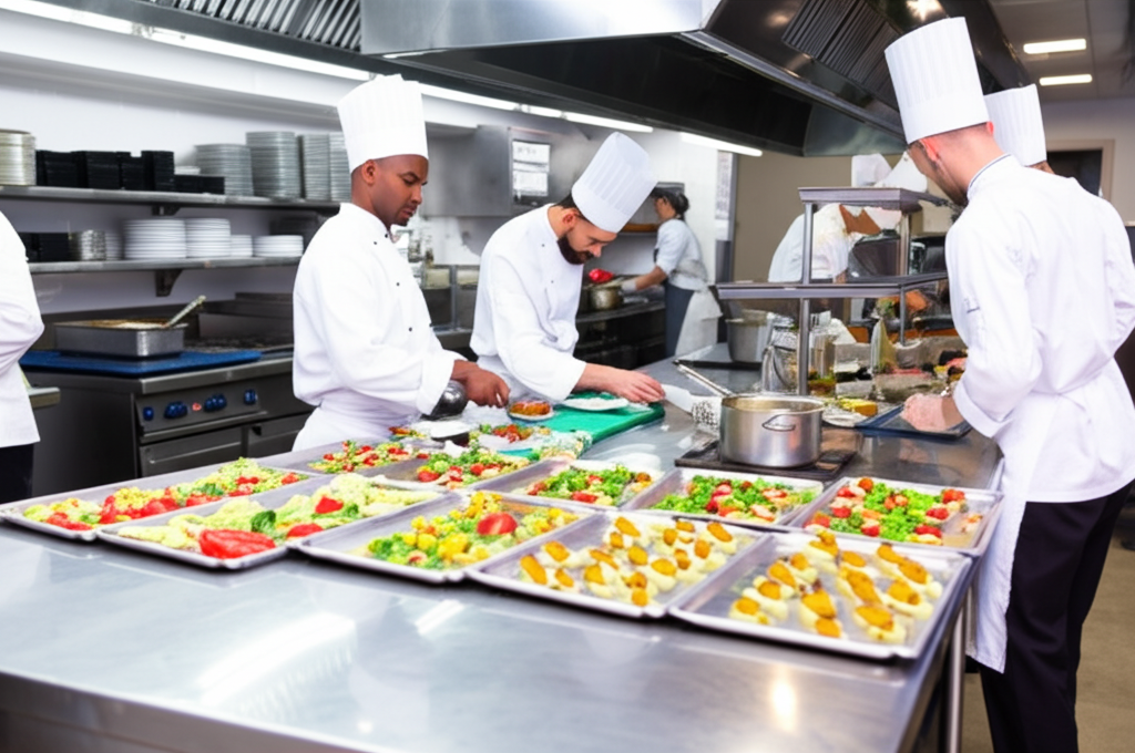 Catering kitchen