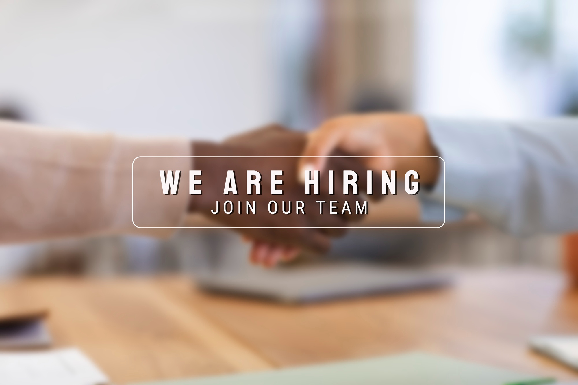 We are hiring - Join our team